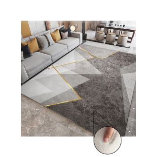 Multicolored Rectangular Soft Touch Carpet, Dimensions 200*300cm, Adding Comfort and Style to Your Space: Style 7