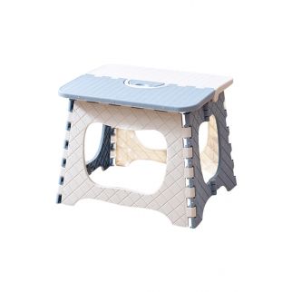 Blue Multipurpose Folding Step Stool: Versatile for Household or Outdoor Use, Compact Size 29*23.5*23cm