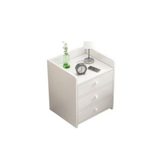 Sharpdo Bedside Table: Modern Nordic Style with Two Drawers for Convenient Storage, Ideal for Small Spaces and Bedroom Decor.