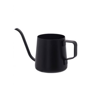 Black Long Narrow Coffee Pot with Hanging Ear