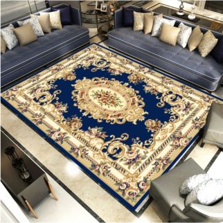Rectangular Soft Touch Area Rug: Perfect for Living Room and Bedroom, Dimensions 140*200CM Style 2