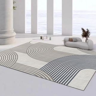Thickened Imitation Cashmere Light Luxury Living Room Carpet Bedroom Carpet 200*300CM Style 2