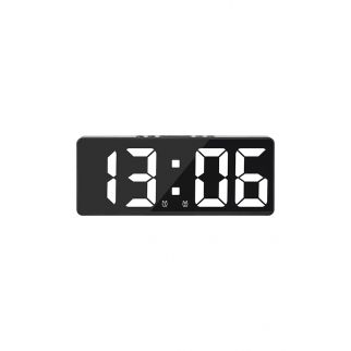 Large Digital LED Alarm Clock: Ideal for Bedroom Use, Versatile as a Table or Seat Clock, Electronic and Reliable.