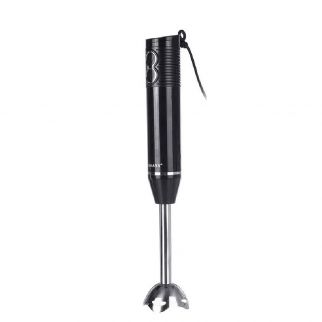 Hand blender with 300W power, two speeds, ergonomic design, lightweight, and easy to use, black, from Your Collection