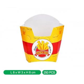 علب بطاطس ورقيه ابوسهم صغير كرتون