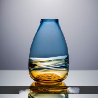 مزهرية زجاجية حديثة