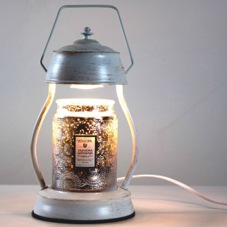 Home Aromatherapy Melting Wax Lamp Bedside-White