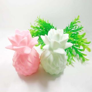 LED Night Lights Pineapple Lamp Soft Silicone Toy Gift Light High Power Bright
