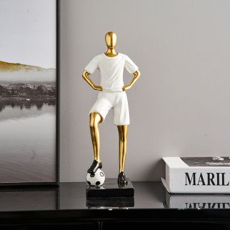 ديكور لاعب كورة قدم حديث وبسيط