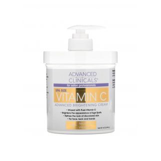 Advanced clinicals vitamin c Vitamin C Cream for Face and Body - Brightens and Moisturizes the Skin