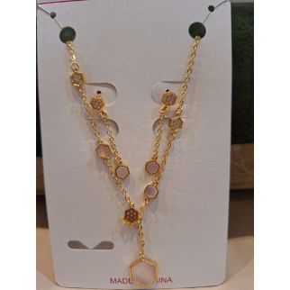 طقم اكسسوار مطلي راقي